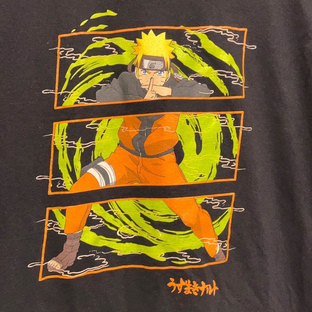 Naruto Shippuden Anime Shirt Size Medium